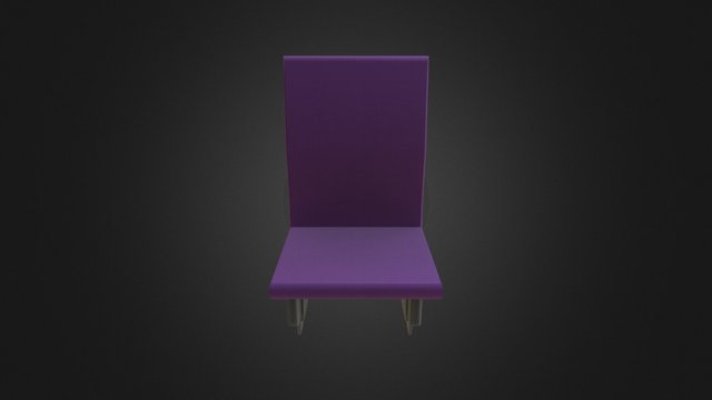 Ace Attorney: Gallery's Chair 3D Model