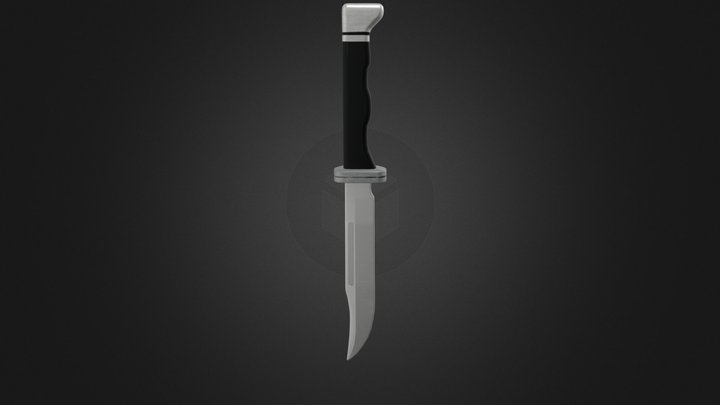 Ghostface Knife 3D Model