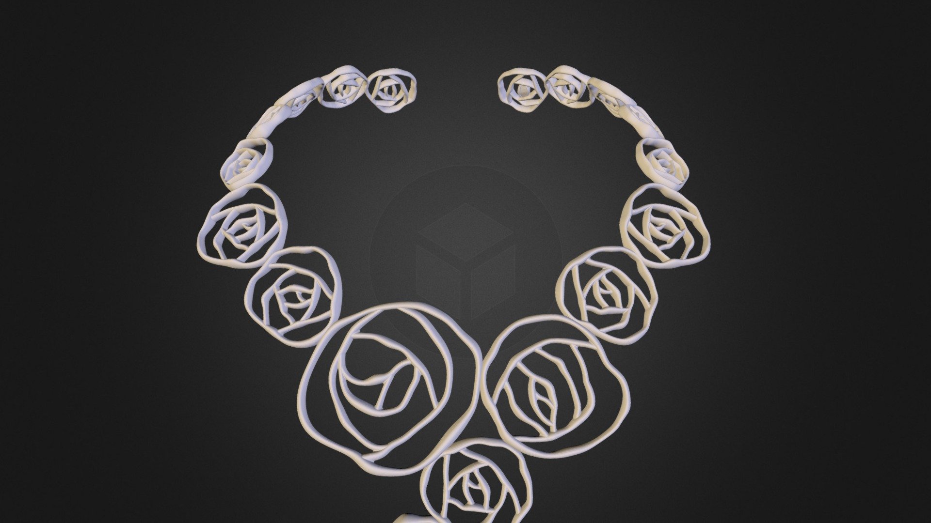 BLACK ROSE ketting (Created by Dario Scapitta)
