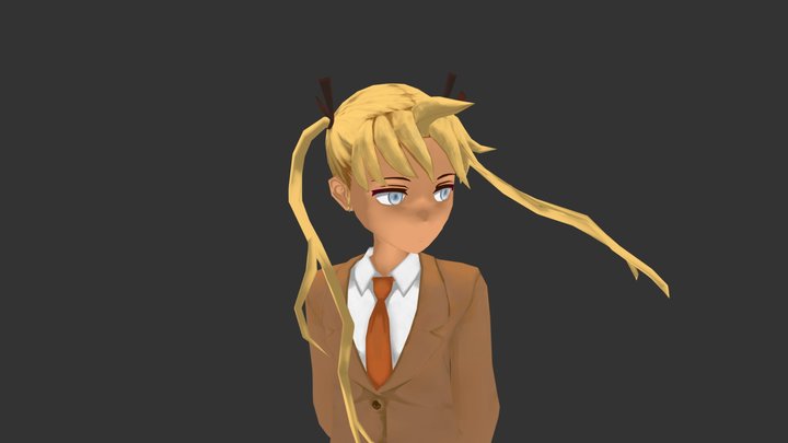 Triela - Gunslinger Girl 3D Model