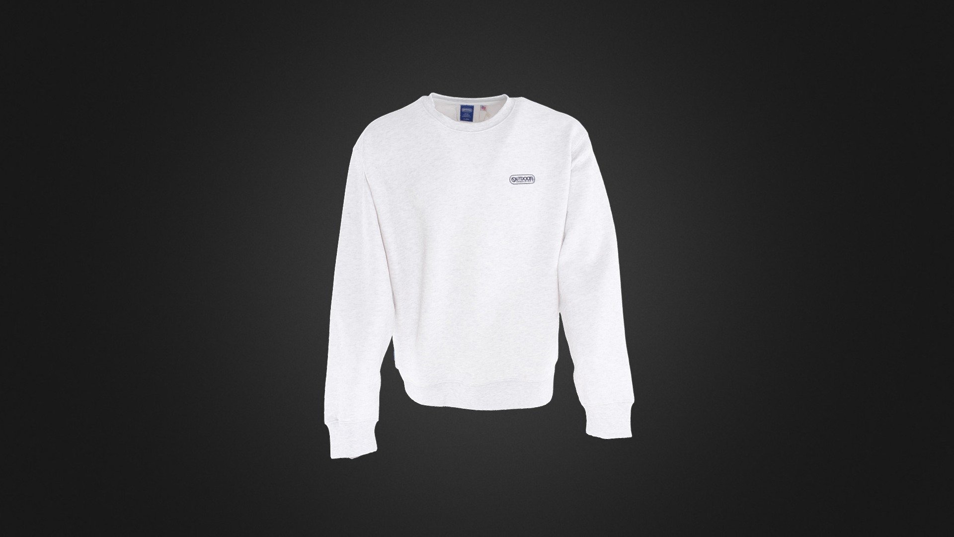 Fleece Crewneck Sweatshirt - Buy Royalty Free 3D model by Spark Studio (@photorobot) [9f90b15 ...