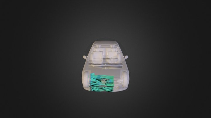 Car Crash02 3D Model