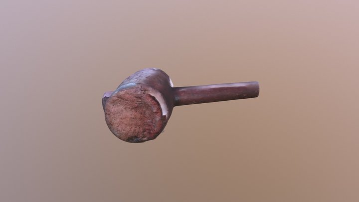 Wood Hammer2 3D Model