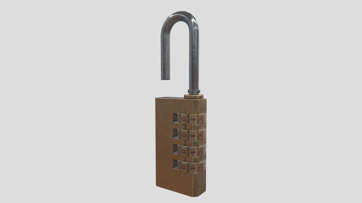 Сode lock 3D Model
