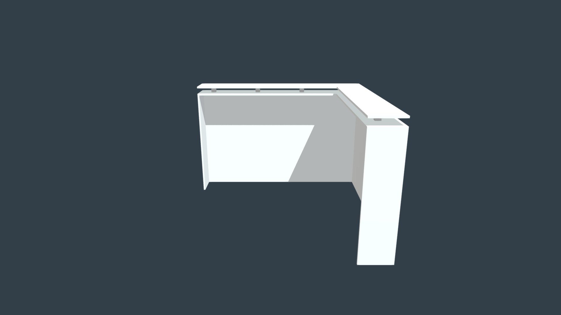 Axis Corner Reception Counter