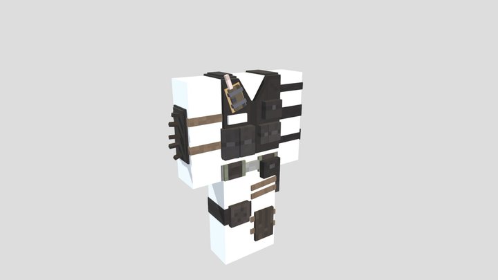 Metro armor | BlockBench 3D Model