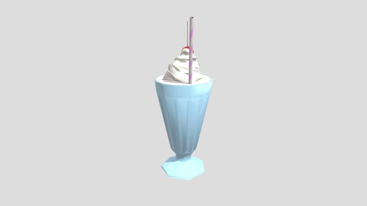 milkshake 3D Model