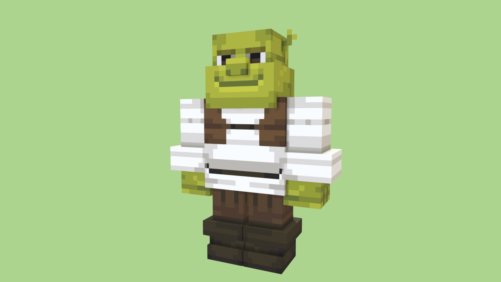 Shrek - 3D model by fflashh [9f95727] - Sketchfab