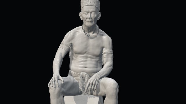 Indio - Takumã Kamayurá 3D Model