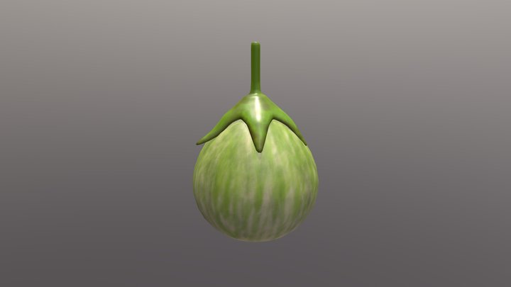 egg plant 3D Model