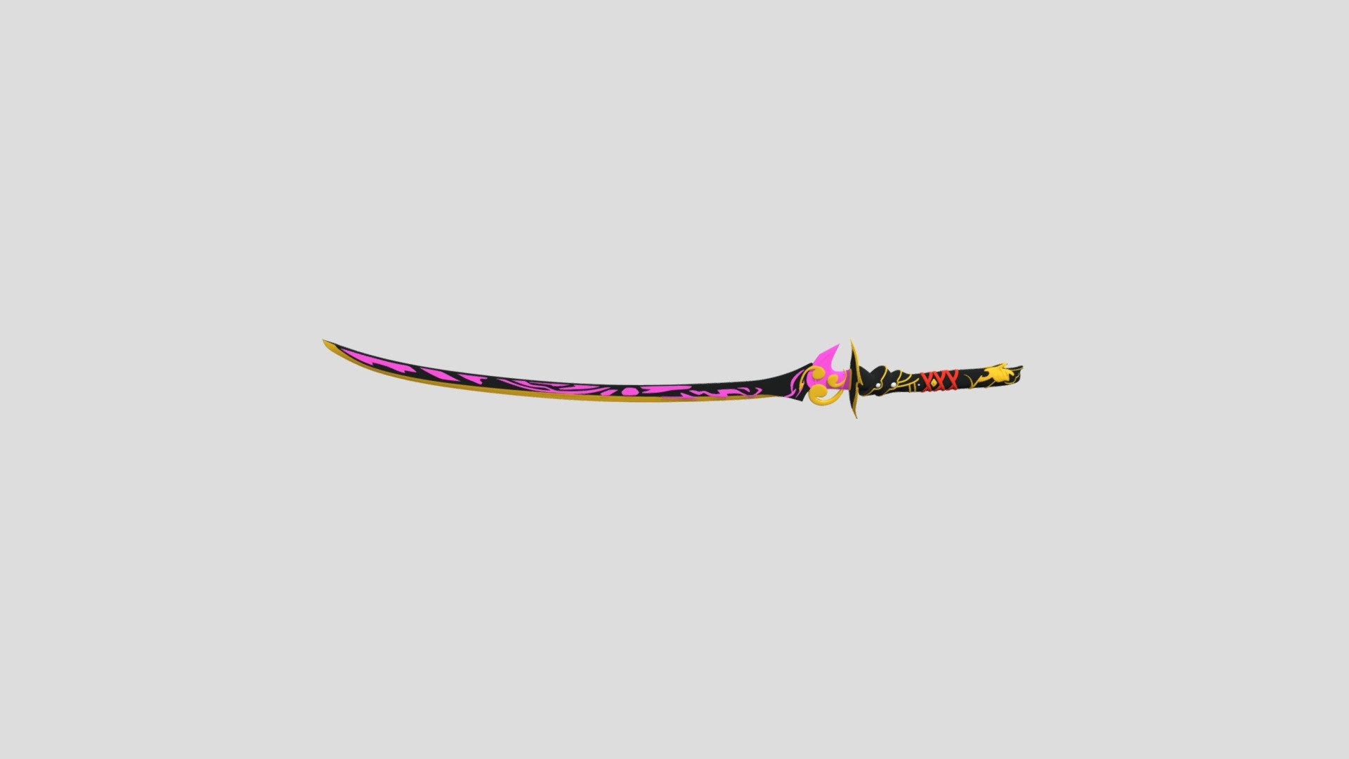 Musou Isshin – Raiden Shogun’s Sword - Download Free 3D model by UJchou ...