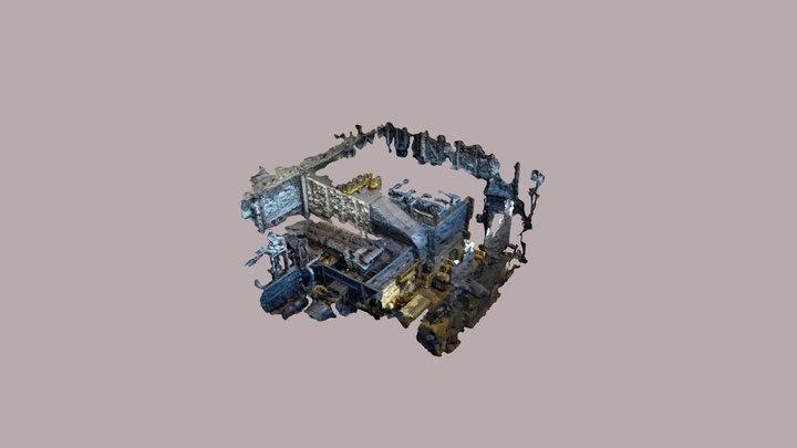 Test Elios2 Simplified 3d Mesh 3D Model