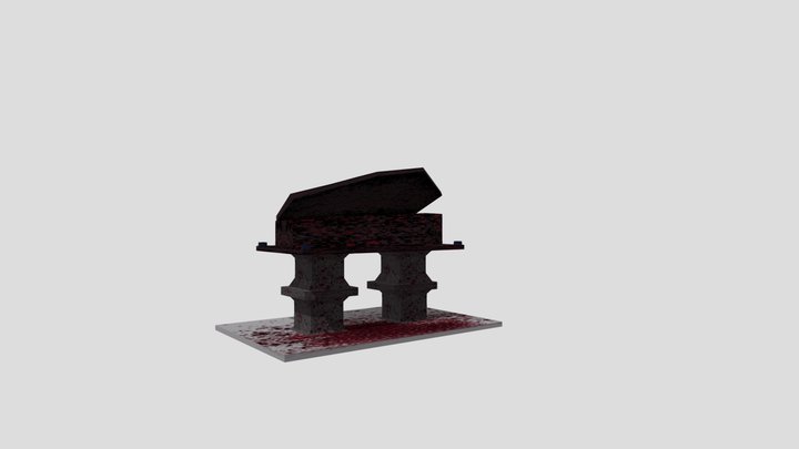 angela_coenen_coffin_01_blendfile 3D Model