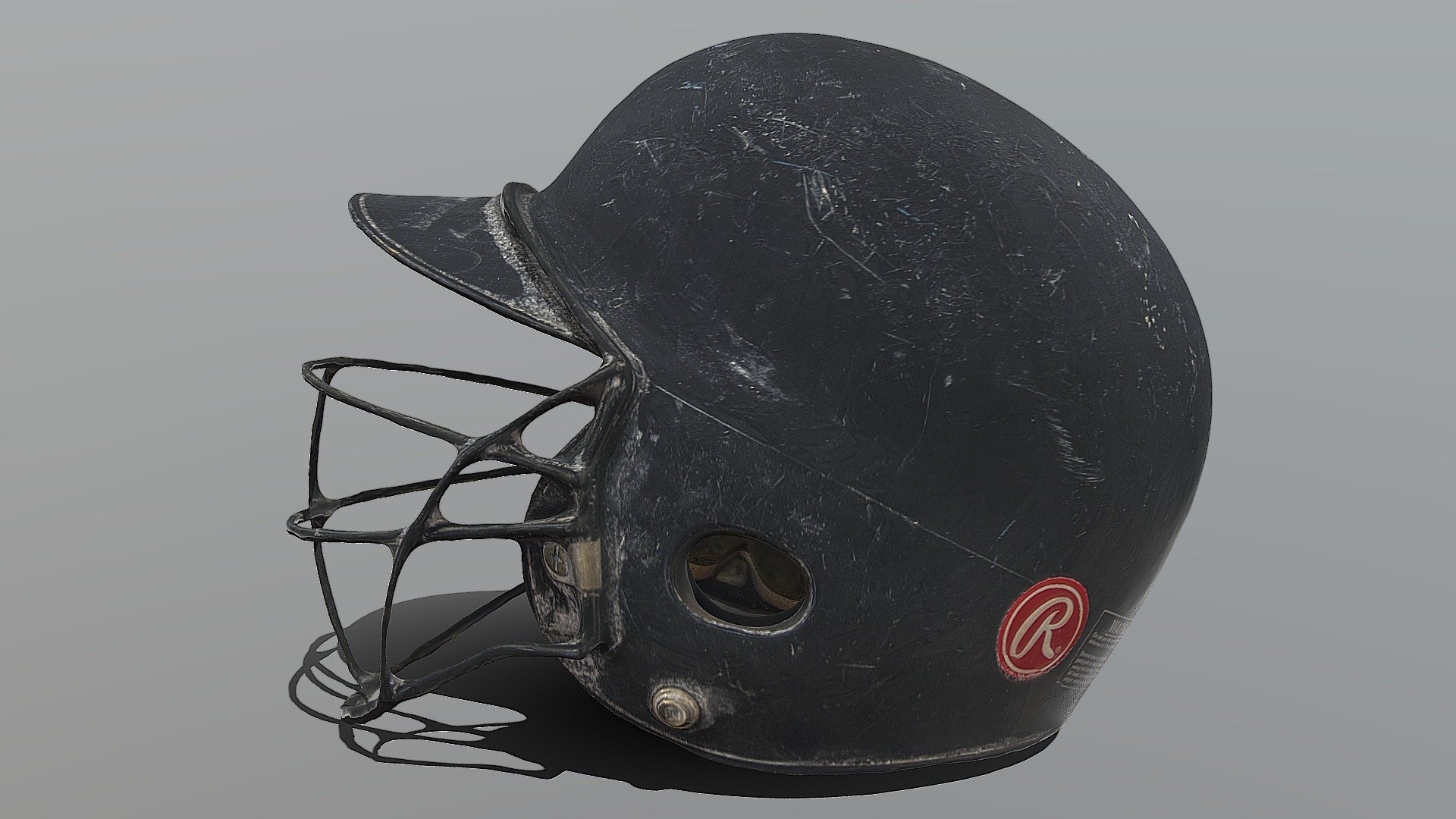 Rawlings Baseball Batting Helmet - Buy Royalty Free 3D model by johnnokomis [9f96def 