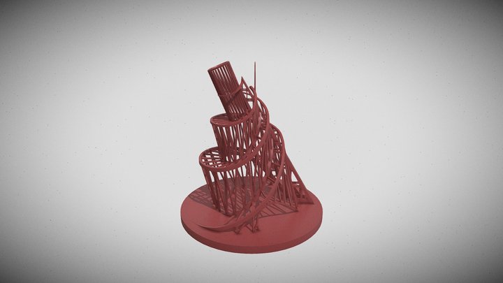 Tatlin Tower 3D Model