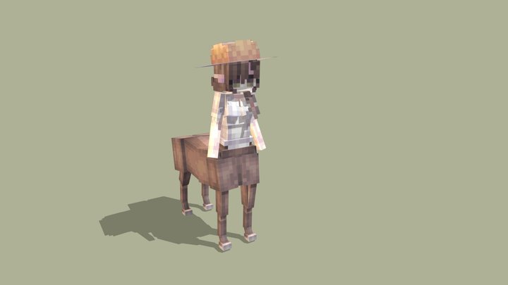 centaurs female 3D Model