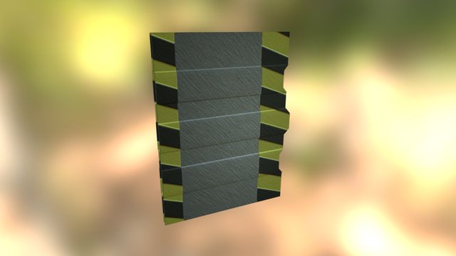 Carg Bay Door Left 3D Model
