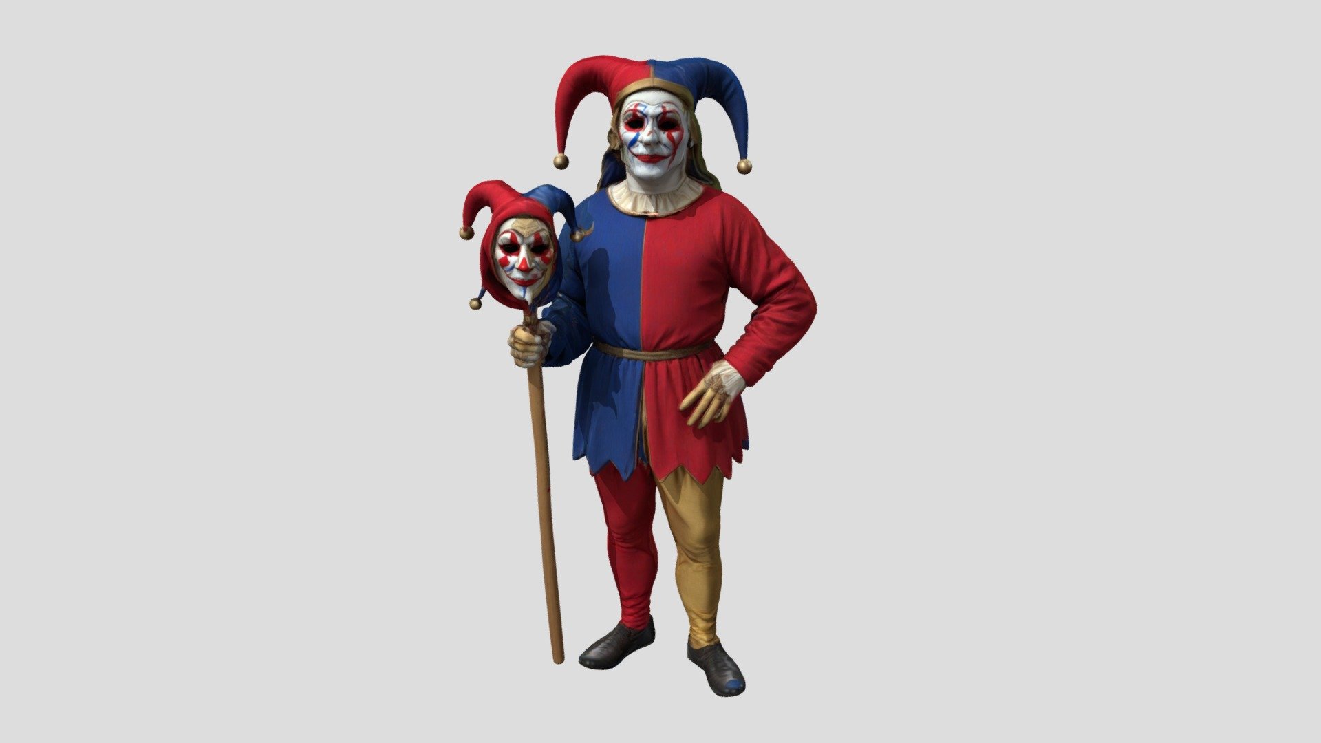Dovric - court jester - Download Free 3D model by Brian Trepanier