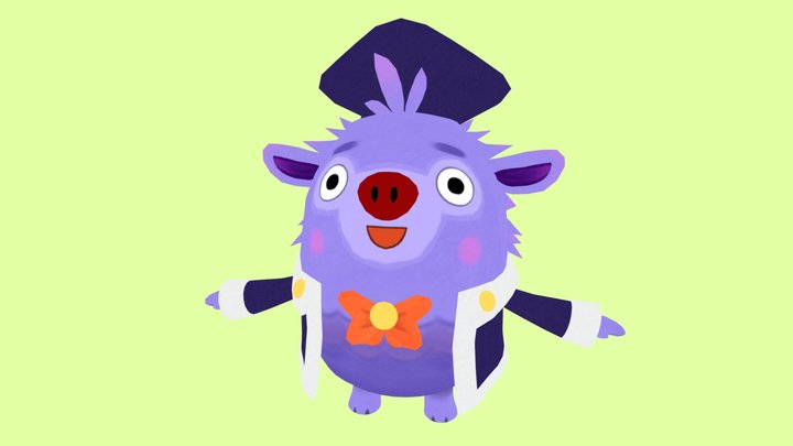 ソプラくん 3D Model