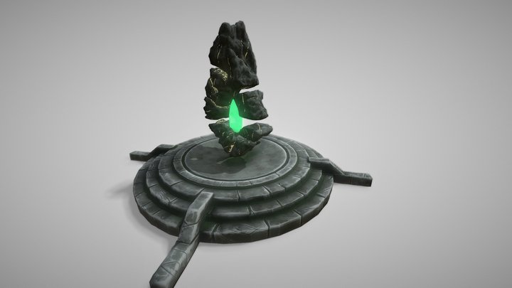 Magic Stone 3D Model