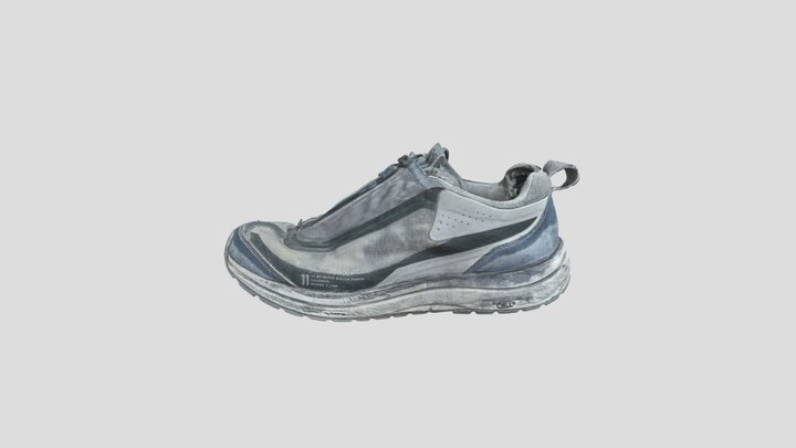 11 BY BORIS BIDJAN SABERI Bamba 2 Low Sneakers 3D Model