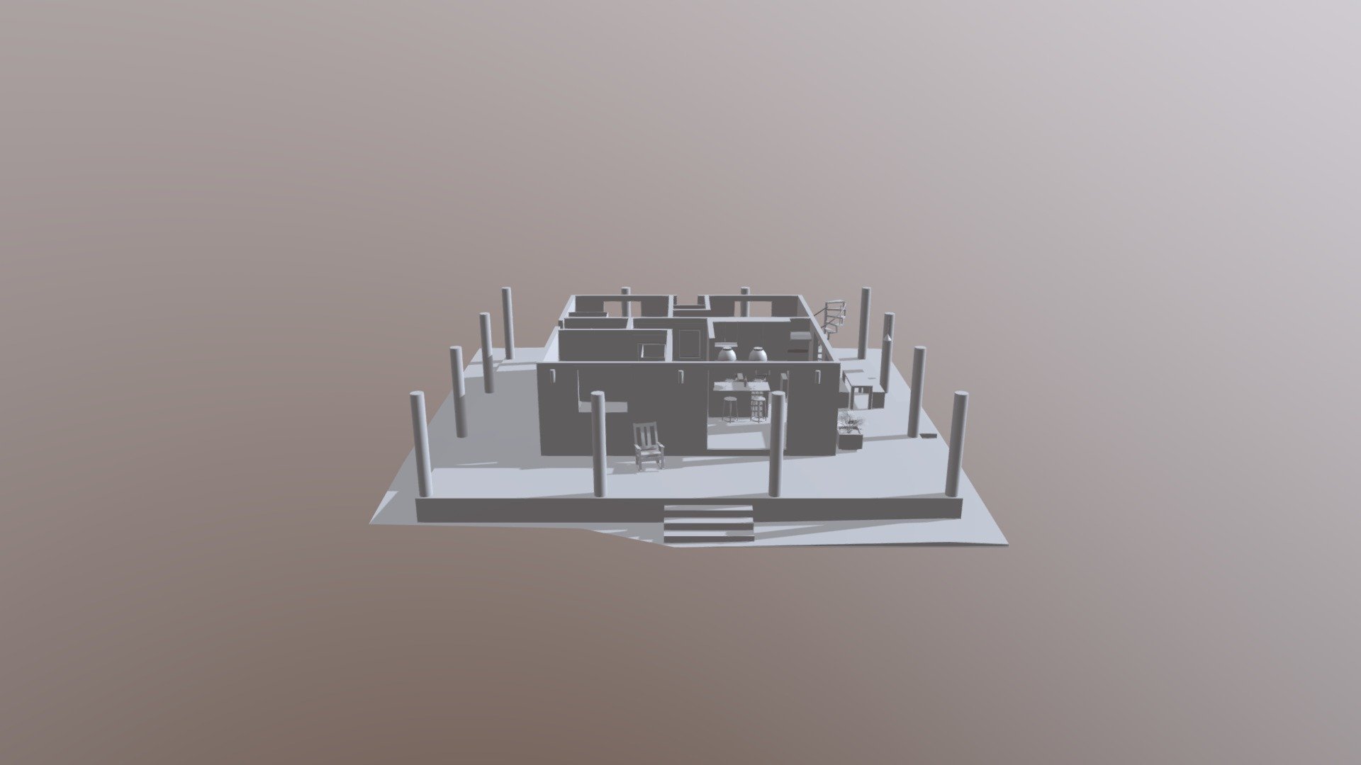3d Chácara Vista Cortada Sem Portas