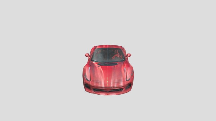 low quality ferrari 3D Model