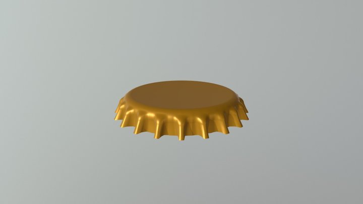 Bottle Cap 3D Model