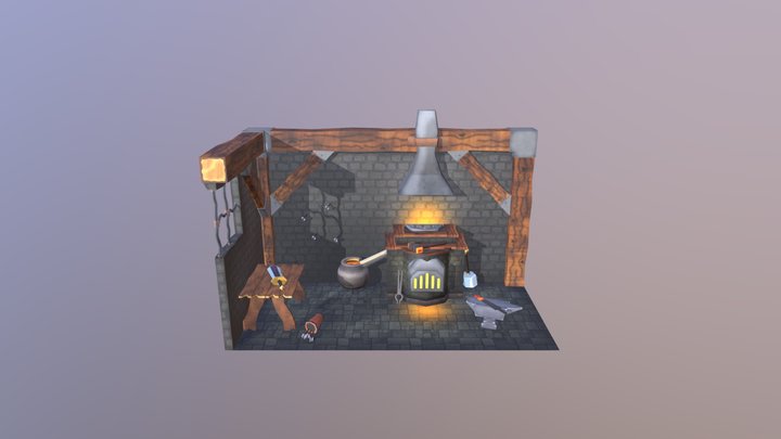 Forge 3D Model