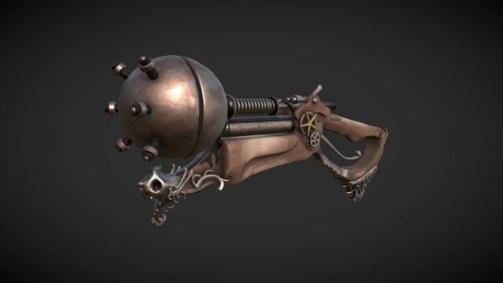 Tonitrus Gun 3D Model