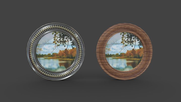 Wooden-frame 3D models - Sketchfab