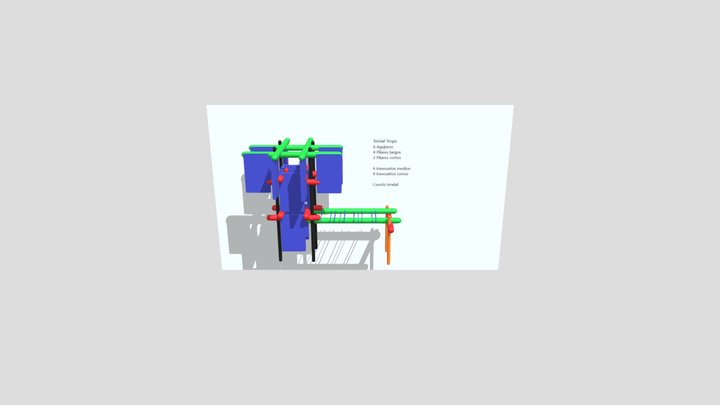 Tendal Tropa 3D Model