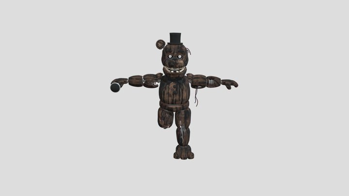 Glitch5970 - FNaF 1 3D props collection (Free)