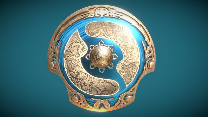 Dota 2 Aegis Champion 3D Model