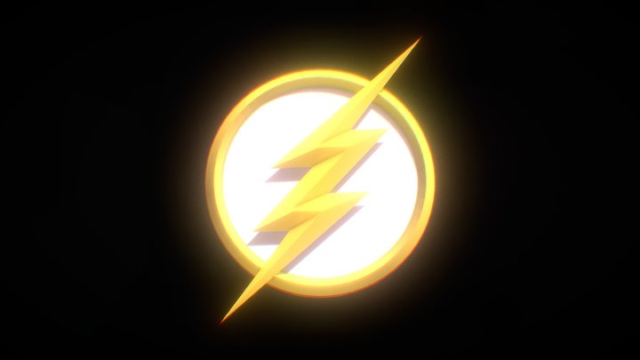The Flash Bolt 3D Model