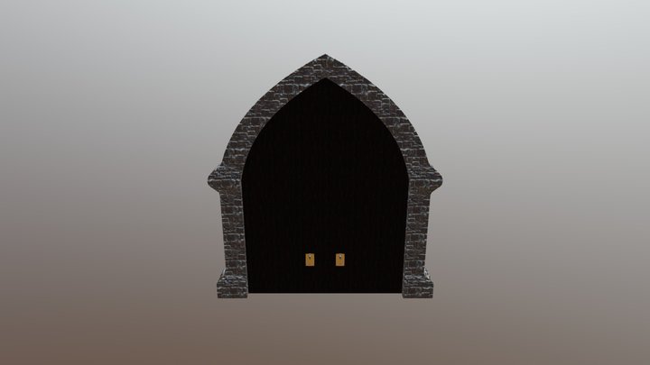 Duvall Estate Main Door 3D Model