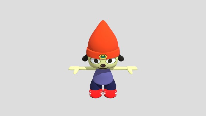 Parappa (Parappa The Rapper) 3D Model