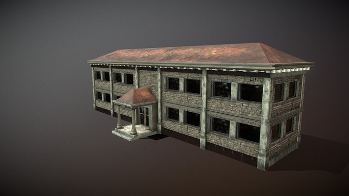 Old Aberdonned House 3D Model