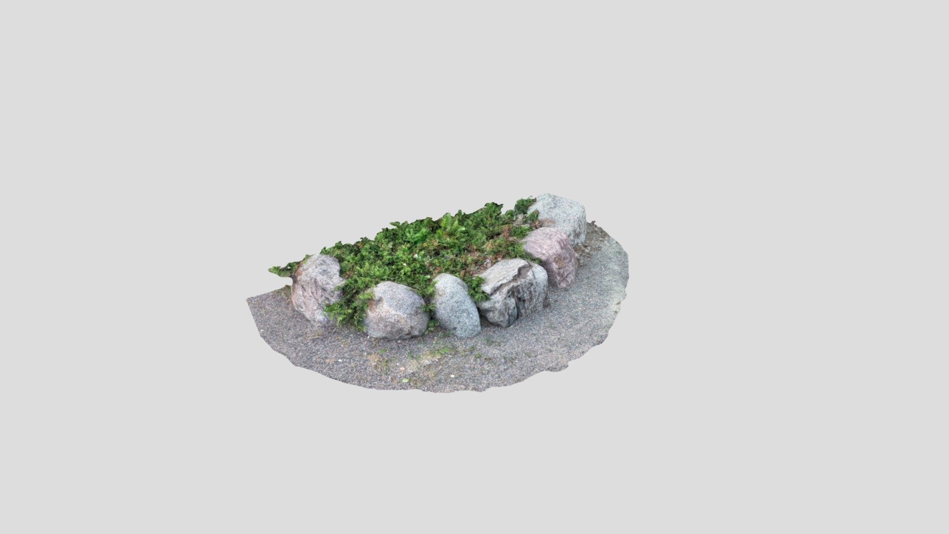 pathway round corner — Sketchfab embed 3D viewer