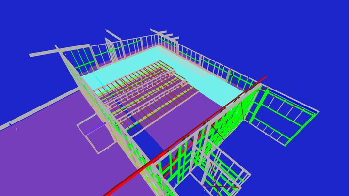 Pavlion 2 Cinema Seating 3D Model