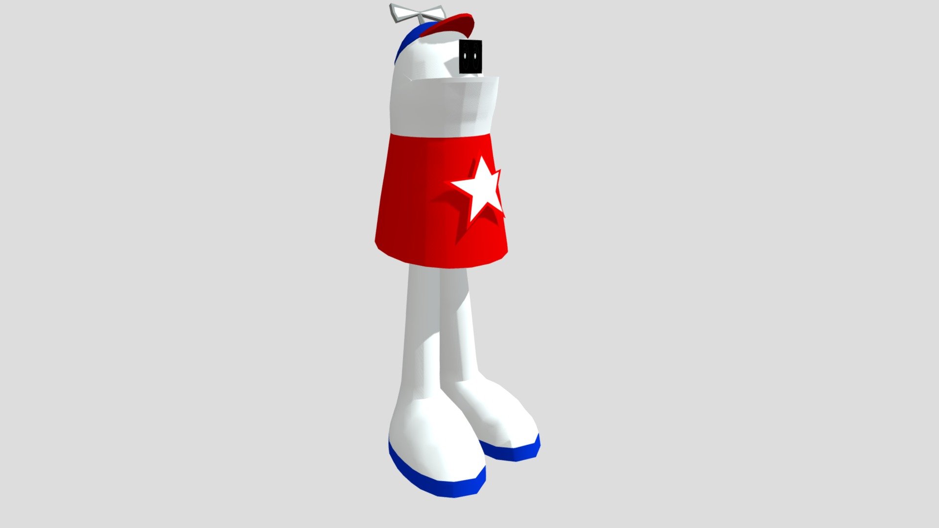 Homestar Runner Download Free 3D model by Gusifer719 (Gusifer71