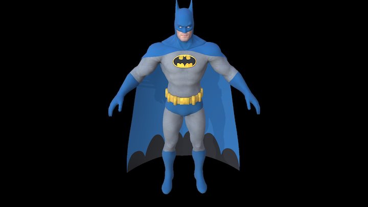 Бэтмен 3D Model