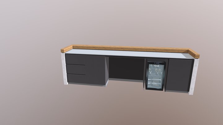 bar motorrad4 3D Model