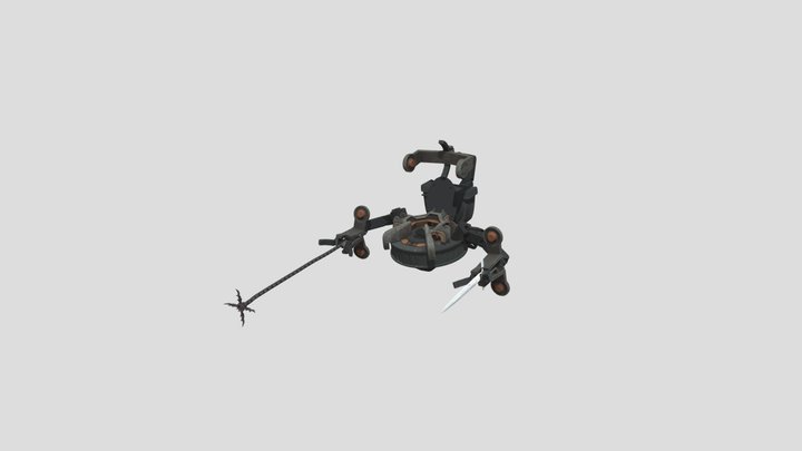 Upgraded Astro Detainer toilet boby 3D Model