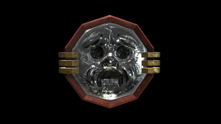 Mirror Shield Fanart 3D Model