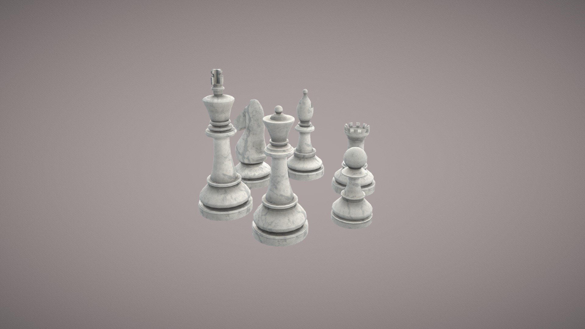 Standard IV Chess Set ( FREE CHESS ) - 3D model by Jasper Driscoll ...