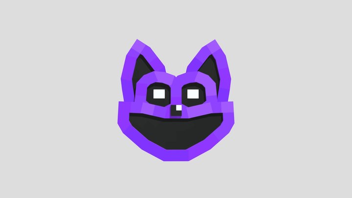 CatNap Mask Poppy Playtime 3 3D Model
