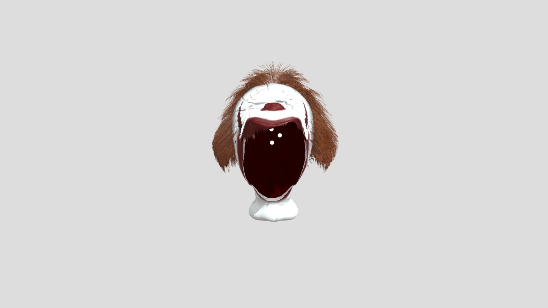 Pennywise Deadlights Head Unfinished - Download Free 3D model by Some ...