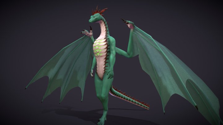 Mint  (VRChat) 3D Model