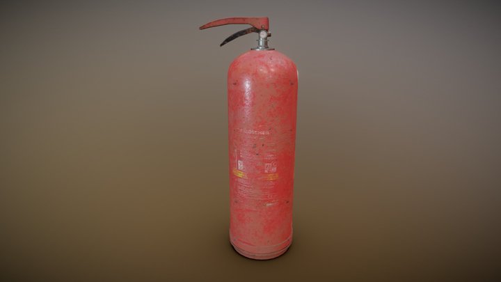 Fire extinguisher 3D Model